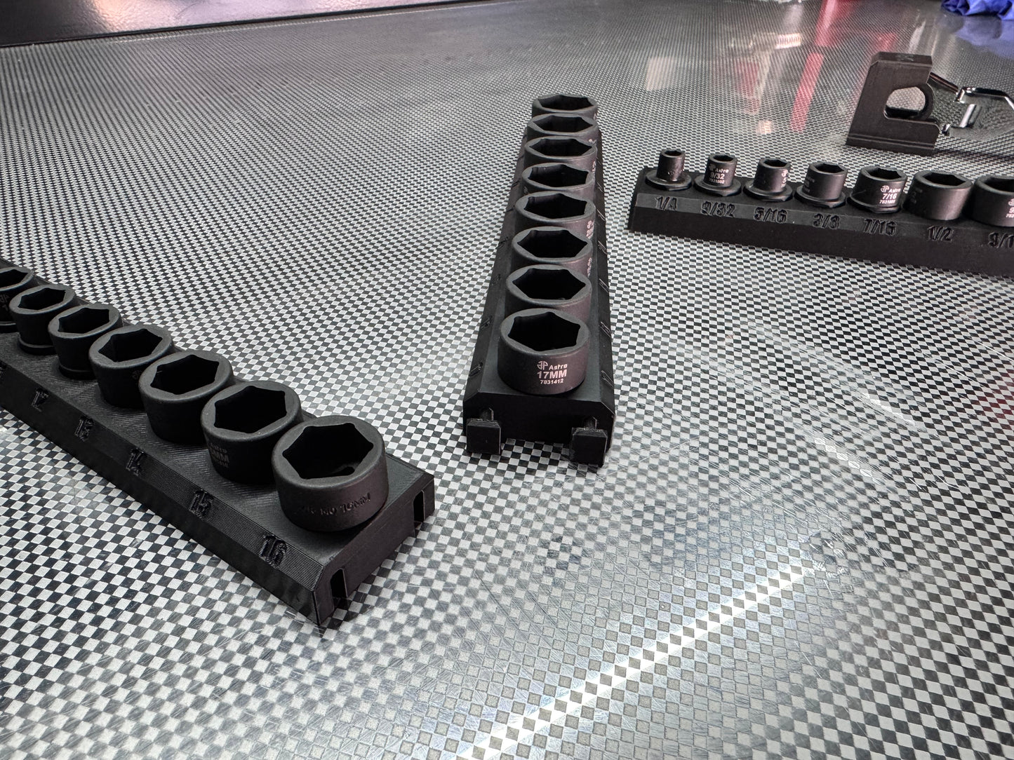 3/8 Astro Nano Socket Rail ( 19 Piece )