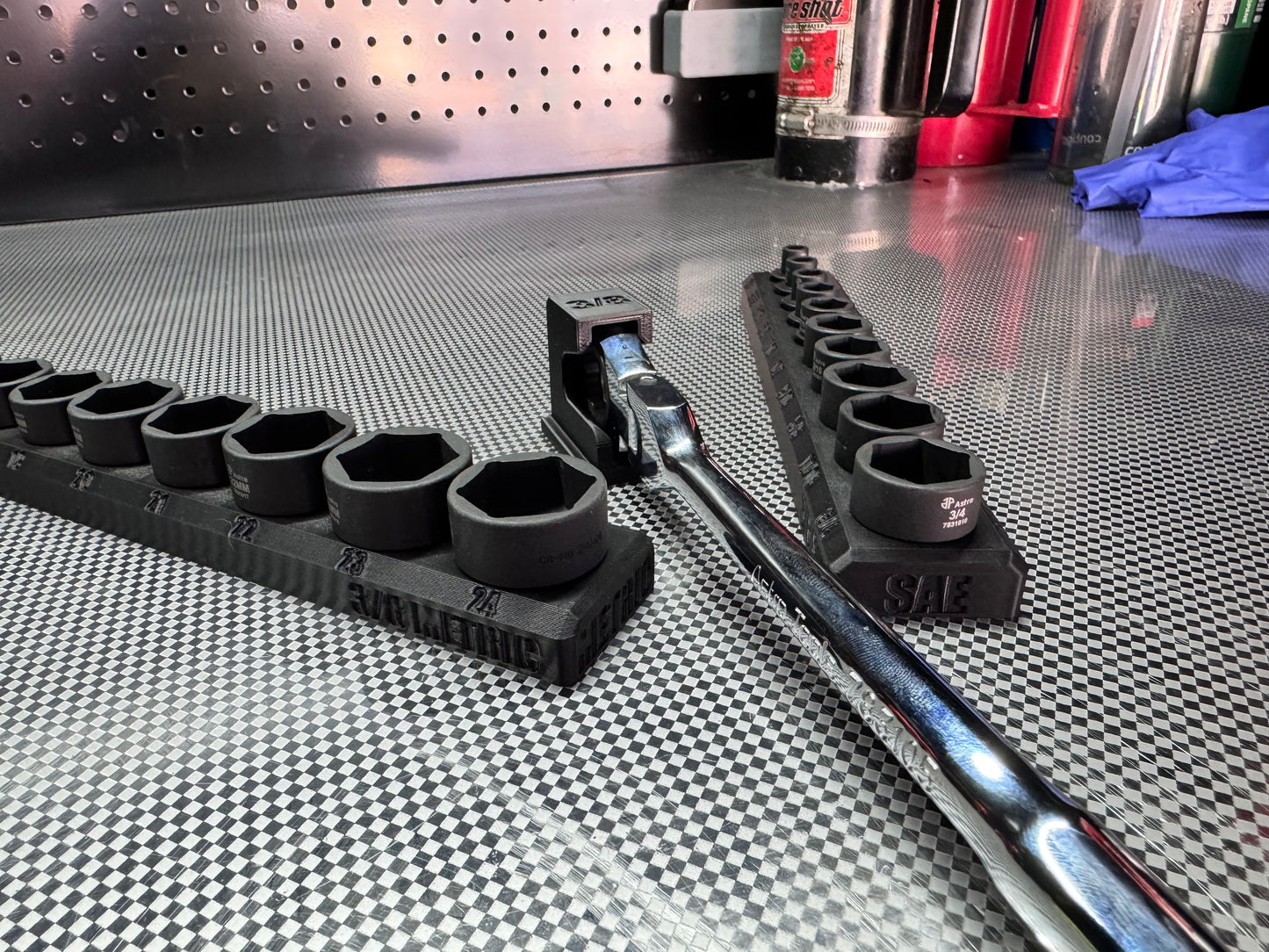 3/8 Astro Nano Socket Rail ( 19 Piece )