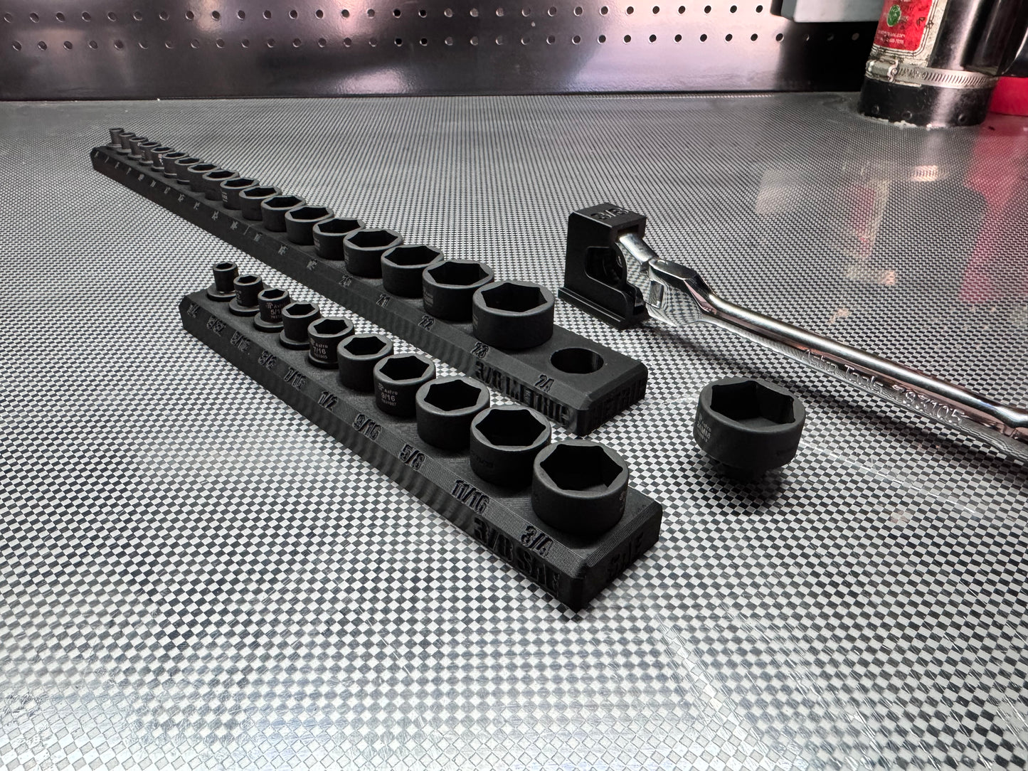 3/8 Astro Nano Socket Rail ( 19 Piece )