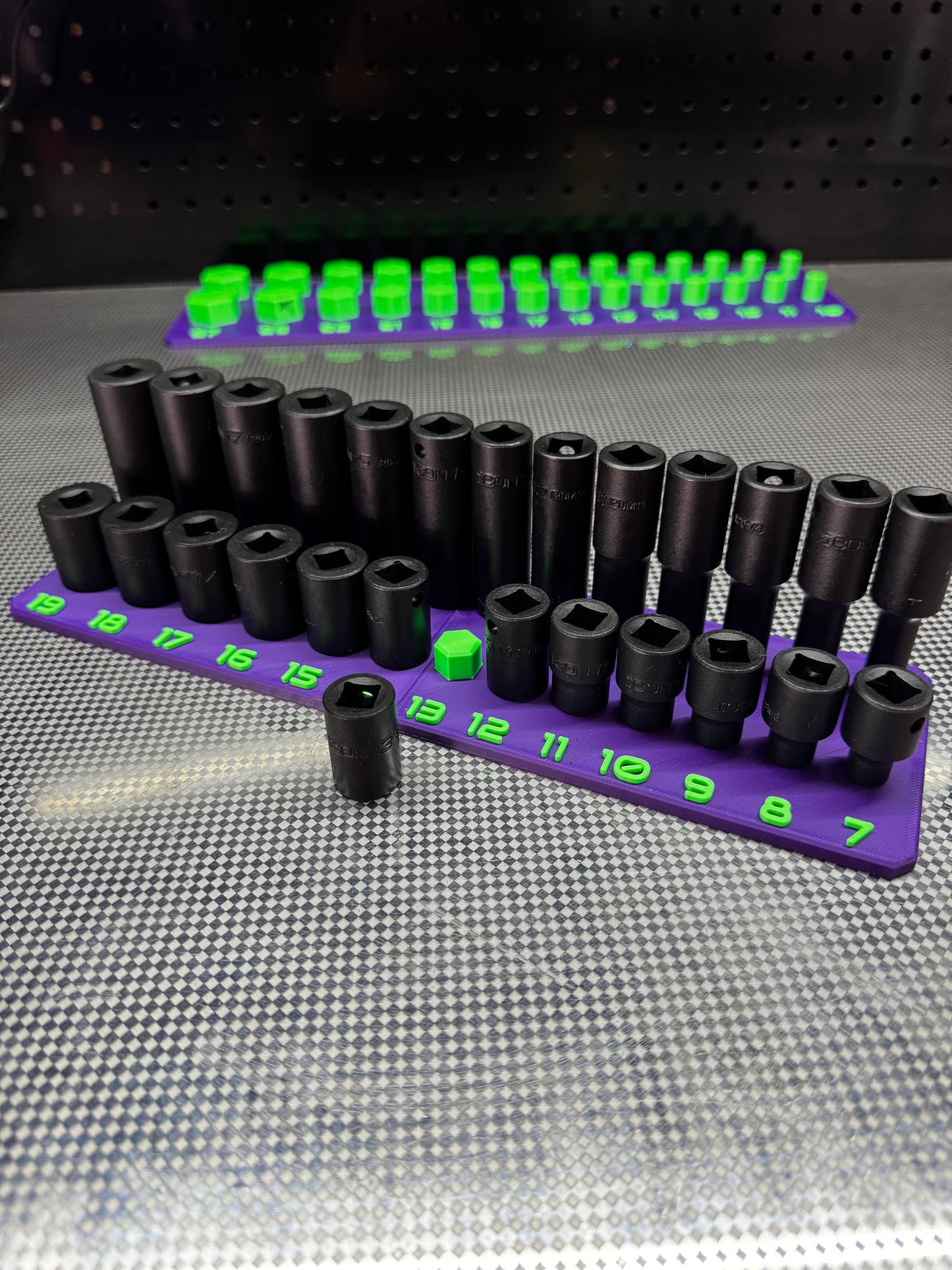 METRIC Icon 3/8 single Impact socket rail