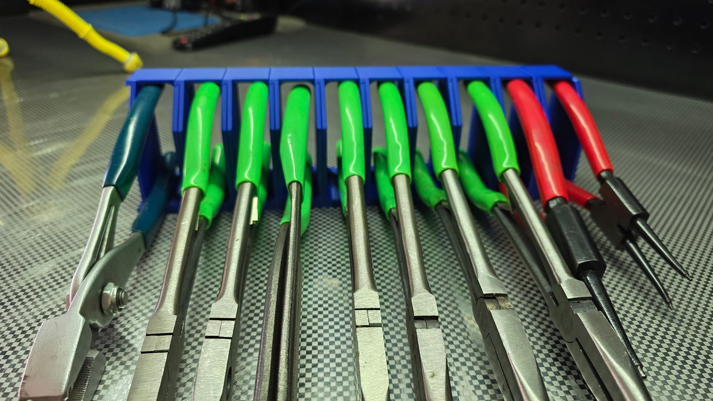 Modular Spring Loaded Plier Organizers
