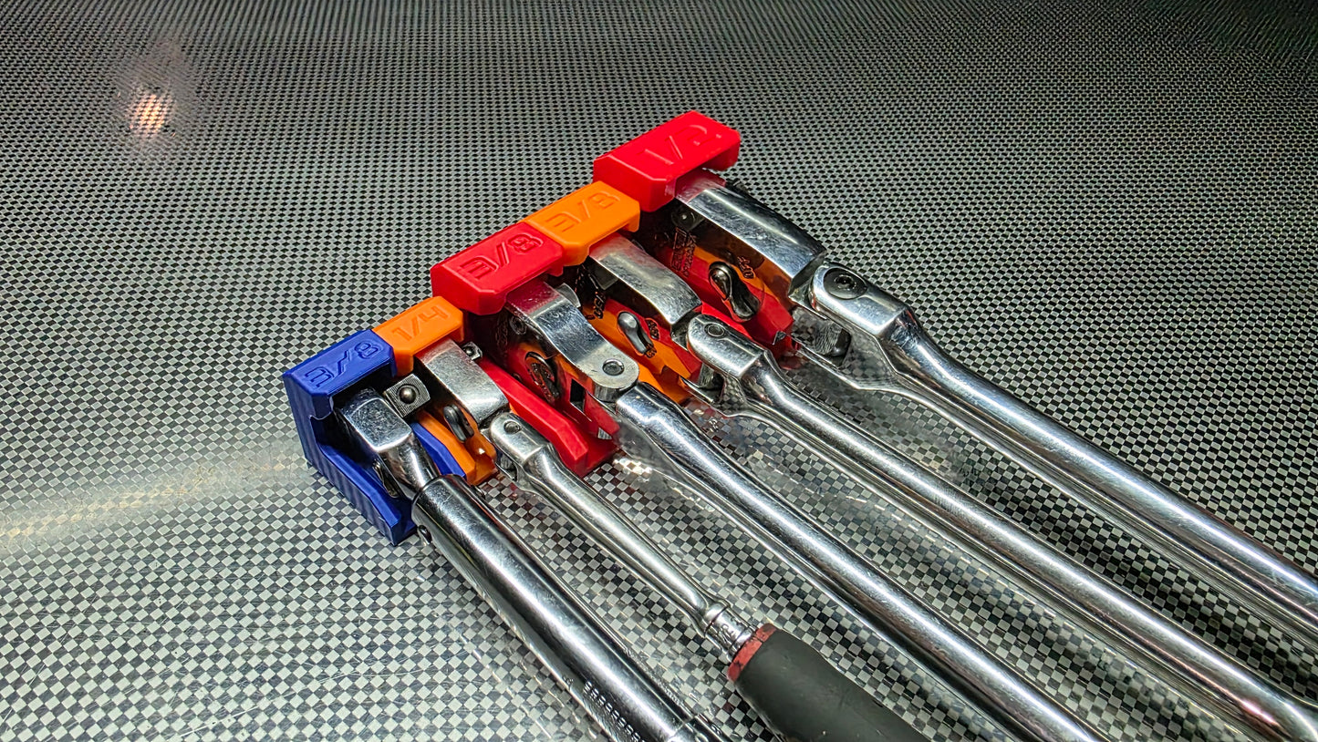 " NOTHING BUT VERTICAL " MODULAR RATCHET ORGANIZER - FOR HORIZONTAL STORAGE ONLY!