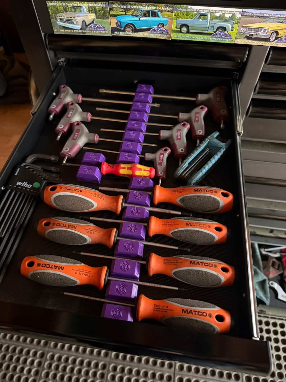 T.C.O. MagGrip Modular Screwdriver Organizer system