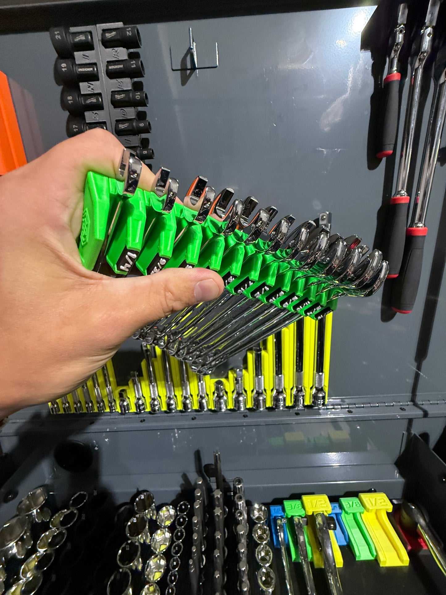 MagGrip Labeled Wrench Organizers