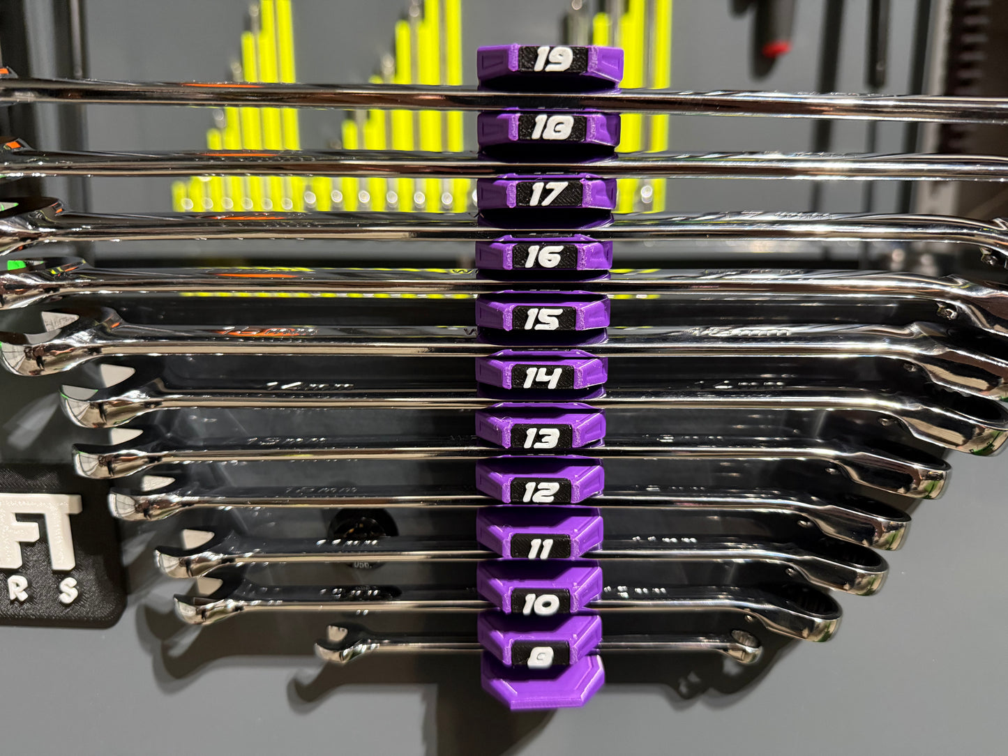 MagGrip Labeled Wrench Organizers
