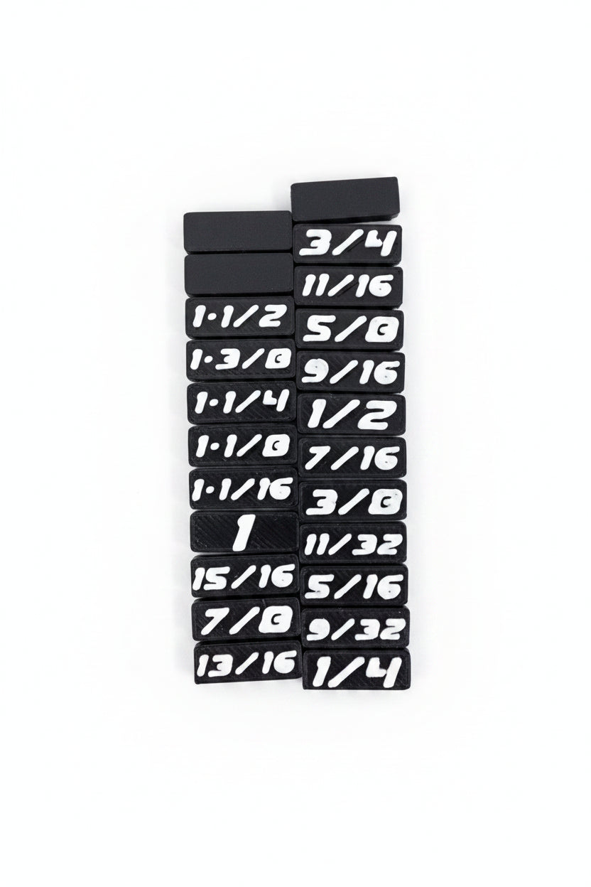 MagGrip Labels ( for MagGrip Wrench Organizers )