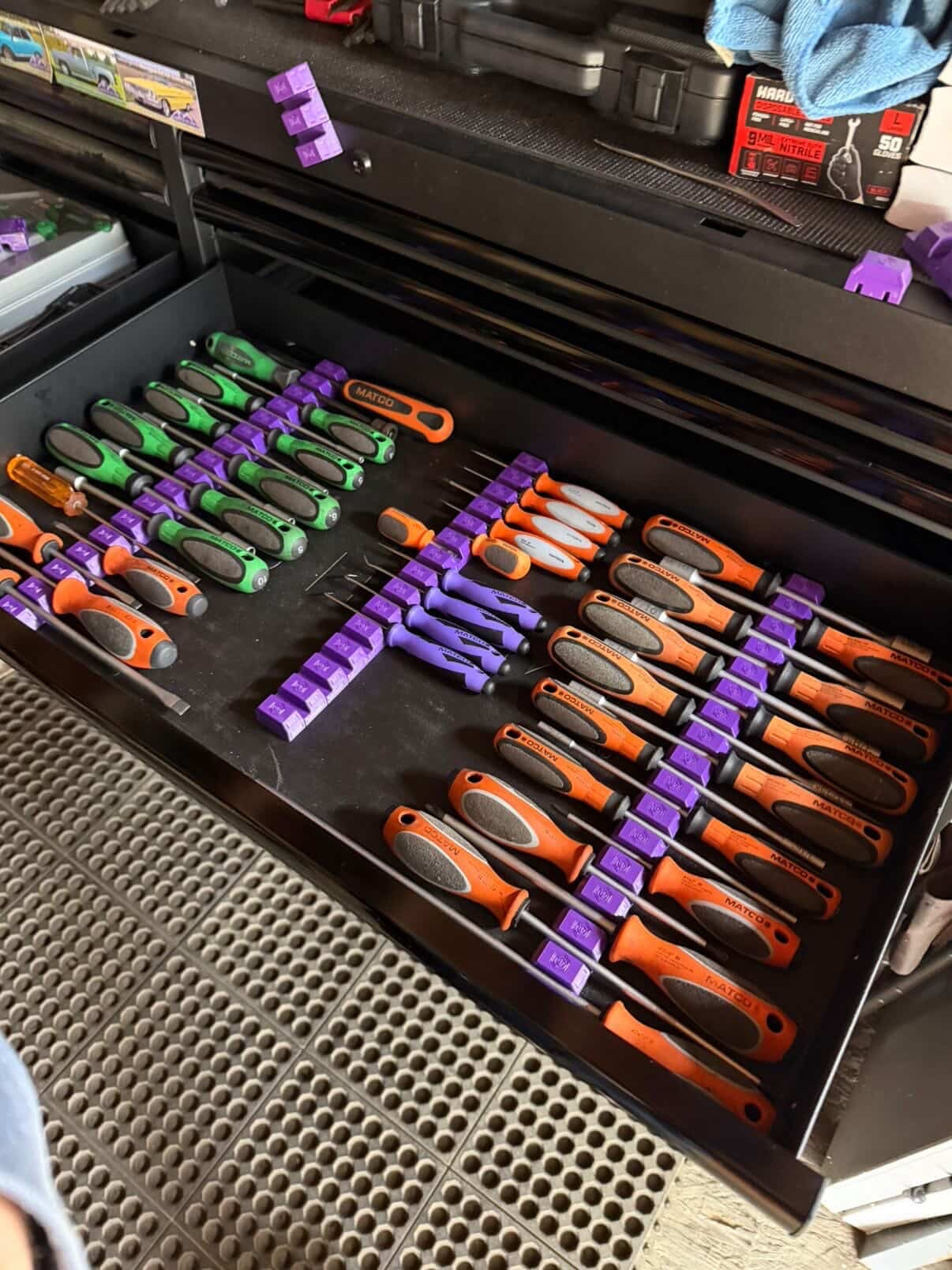 T.C.O. MagGrip Modular Screwdriver Organizer system