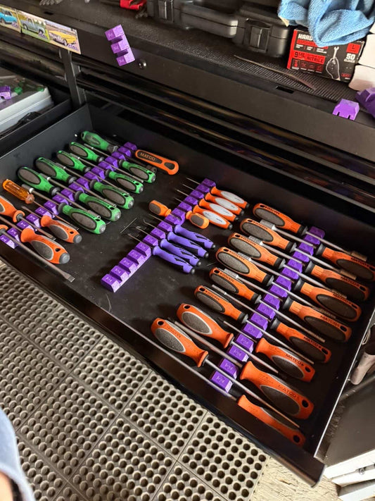 T.C.O. MagGrip Modular Screwdriver Organizer system
