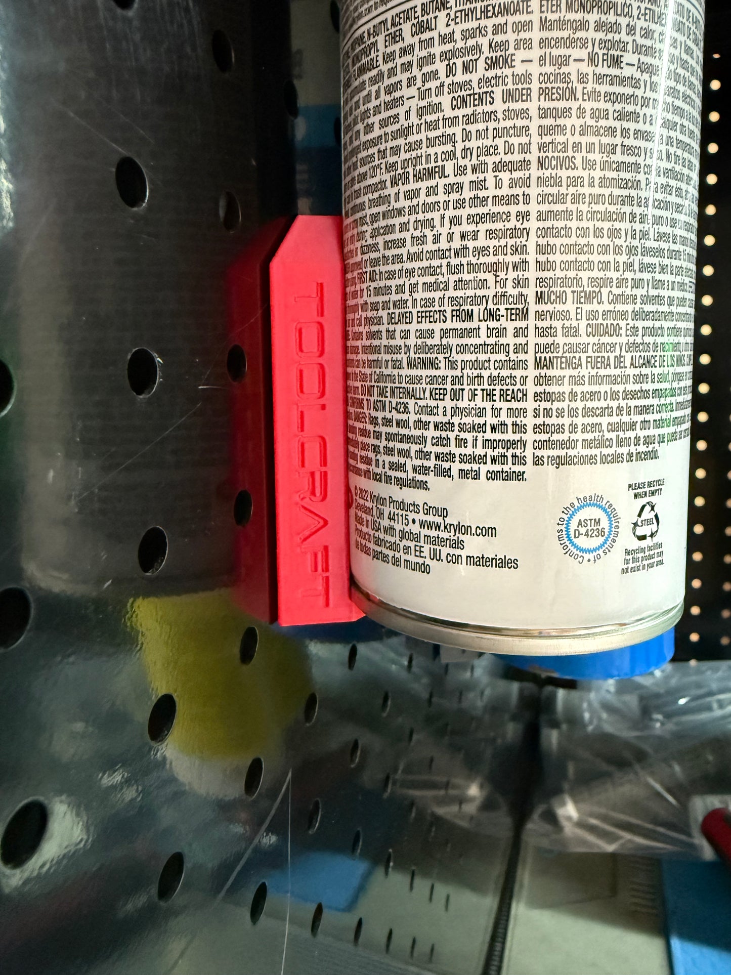 Magnetic Spray Can Holder