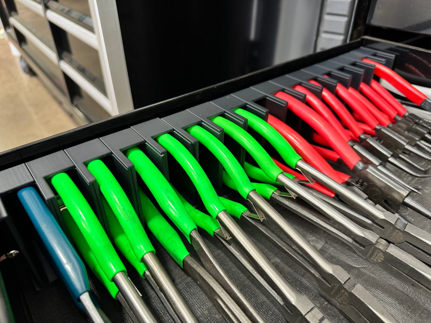 Modular Spring Loaded Plier Organizers