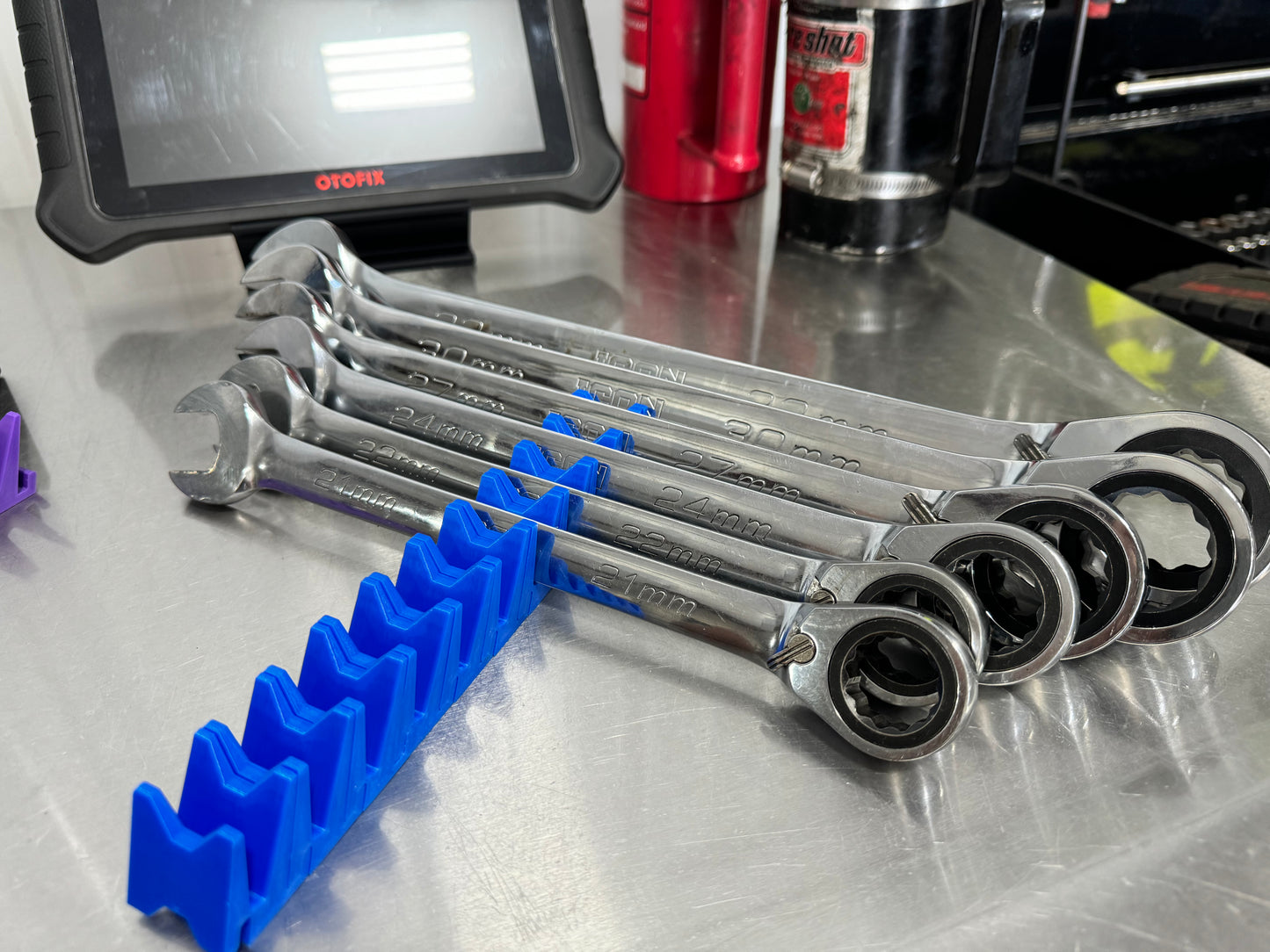 " THE BIG SHOT " Modular Wrench Organizer