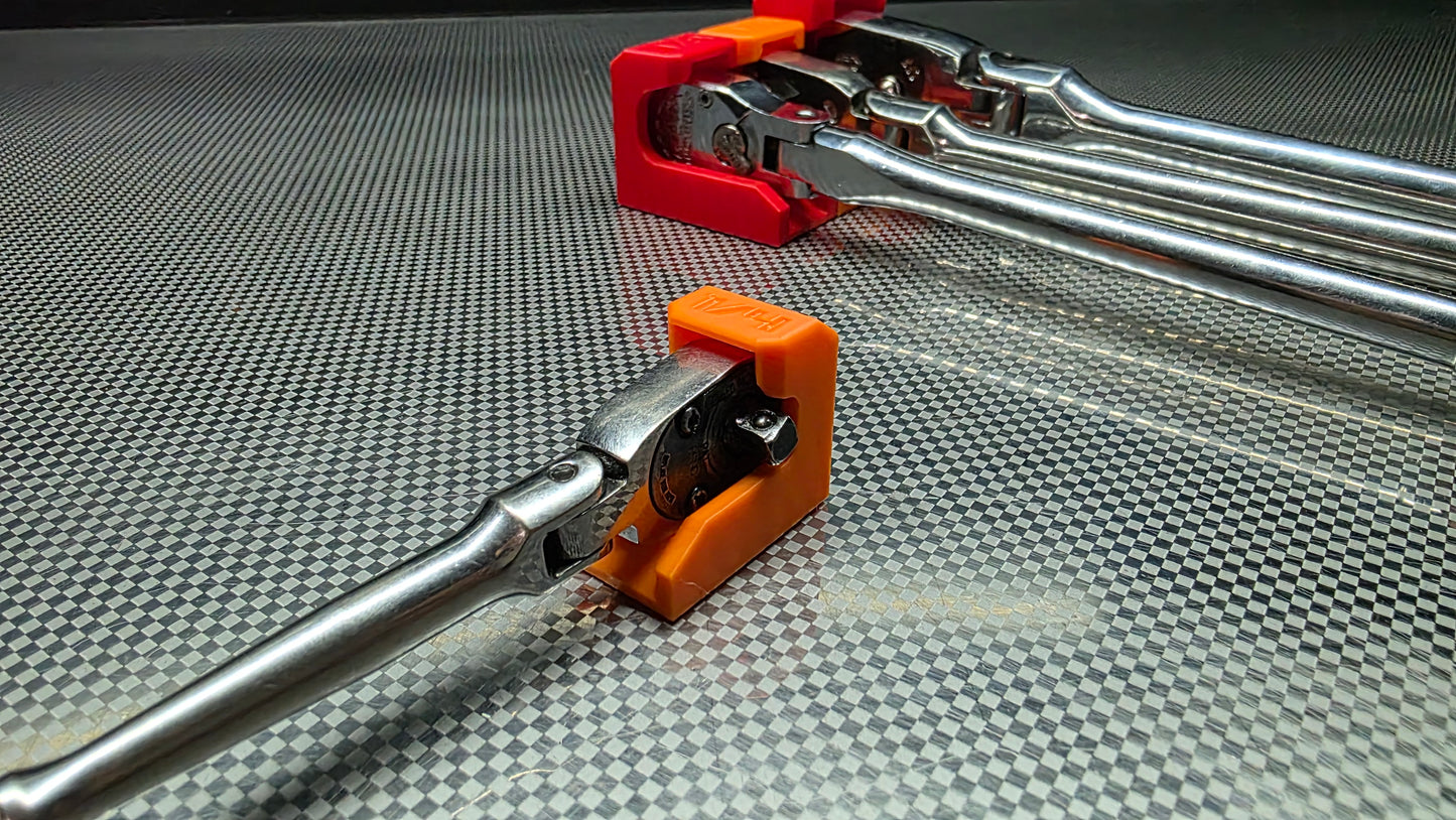 " NOTHING BUT VERTICAL "  MODULAR RATCHET ORGANIZER - FOR HORIZONTAL STORAGE ONLY!