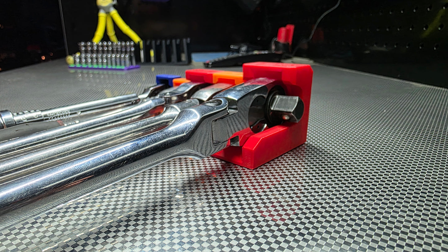 " NOTHING BUT VERTICAL "  MODULAR RATCHET ORGANIZER - FOR HORIZONTAL STORAGE ONLY!